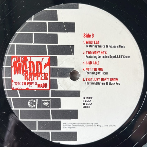The Madd Rapper - “Tell Em Why U Madd” 2x Vinyl LP - Picture 6 of 8